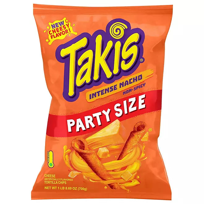 Load image into Gallery viewer, TAKIS - Intense Nacho 24.7 oz PARTY SIZE! LIMITED TIME!
